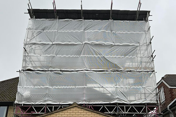 Full roof covering